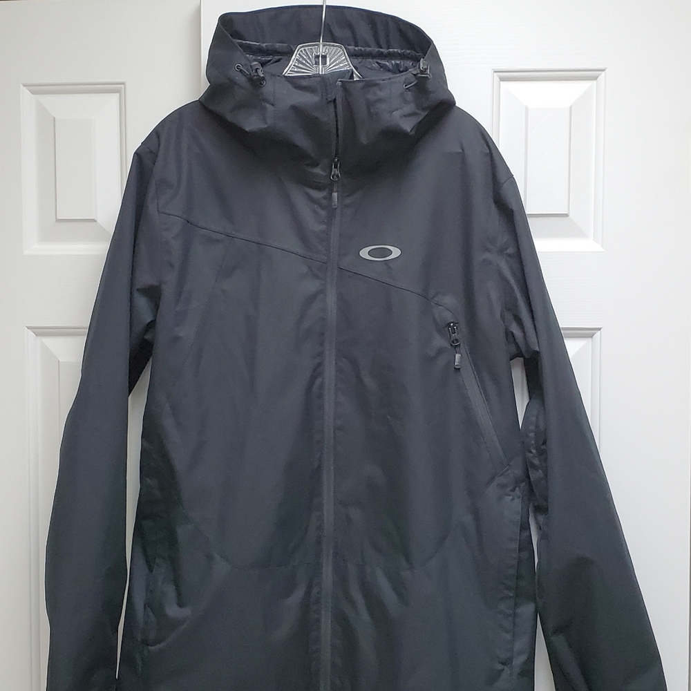 Oakley Snowboarding Ski Shell Jacket Black Men's L